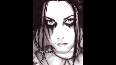 Goth Evanescence about:blank