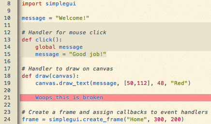 CodeSkulptor - Solarized Light