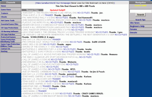 gameburnworld.com - cleaner