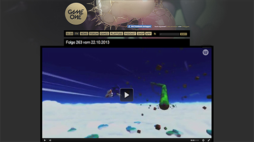 gameone.de 720p Videoplayer