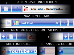 MBlue Nav-Style Tabs Vista