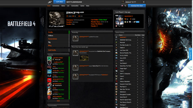 New Xfire - Battlefield 4