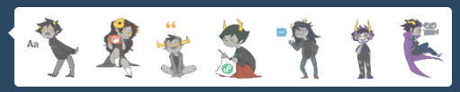 Homestuck Trolls Post Icons