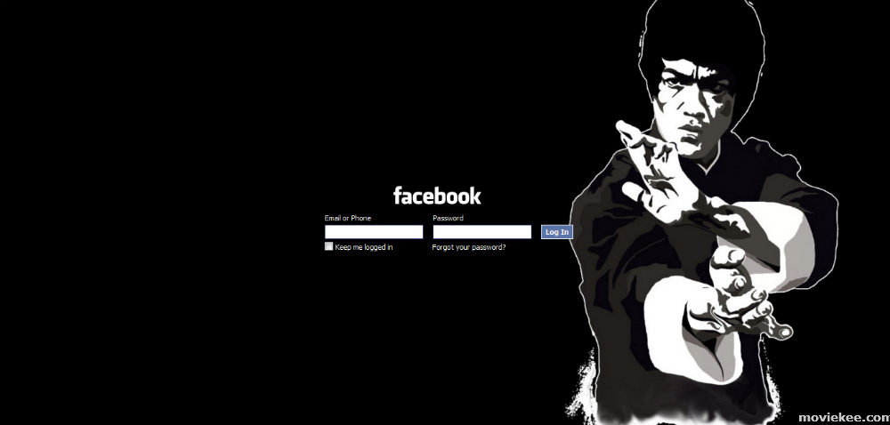 Facebook Bruce Lee Theme Background 2013 HD