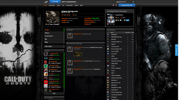 New Xfire - Call of Duty Ghosts