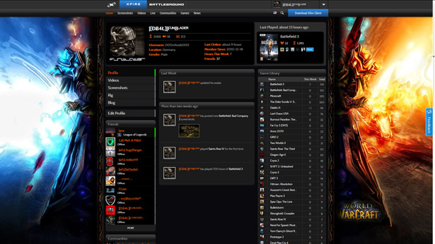 New Xfire - World of Warcraft  1