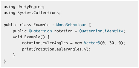 Unity Script Reference code fonts in Monospace