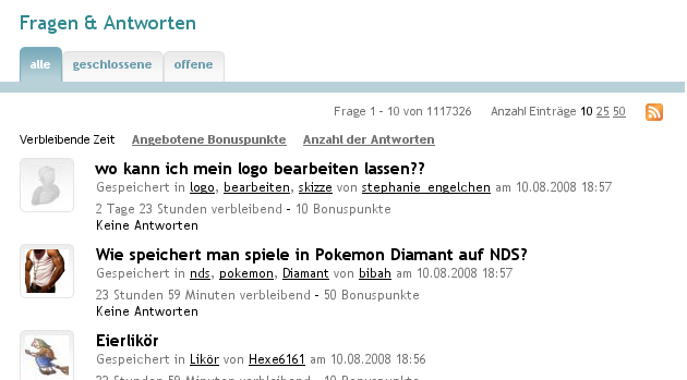 COSMiQ: Deine Wahl: 20,35 oder 50