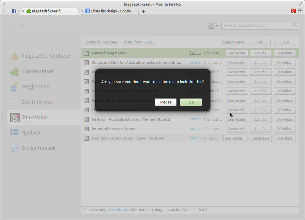 Fancy firefox modal dialogs