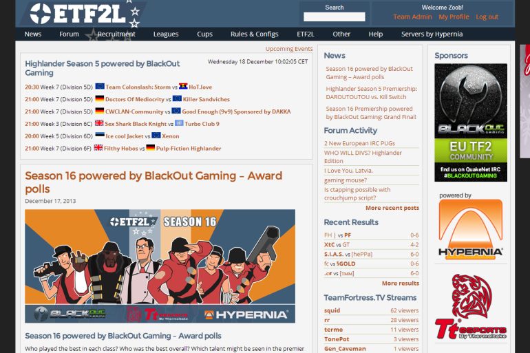 New ETF2L
