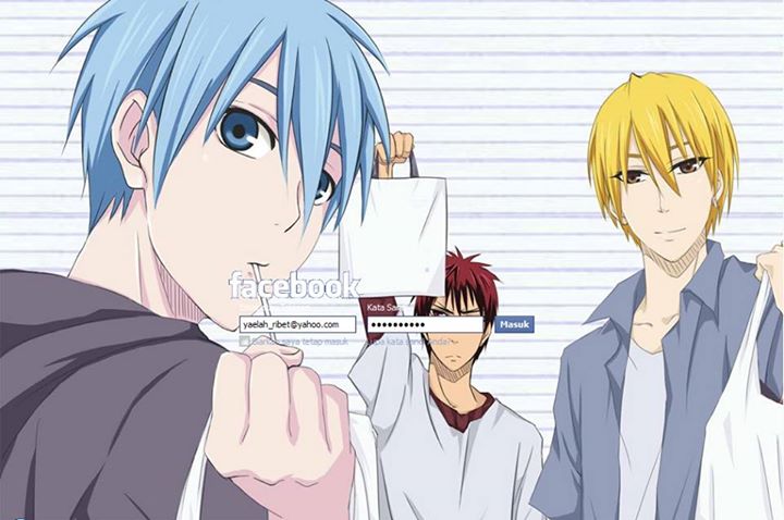 Kuroko no Basket Facebook Login