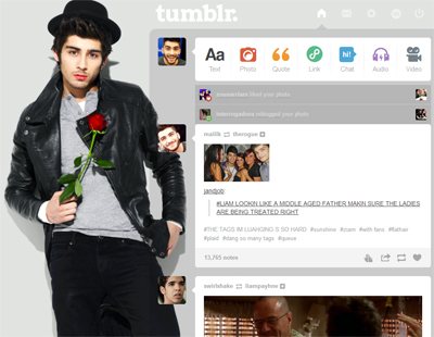 Zayn Malik Dashboard Theme {7}