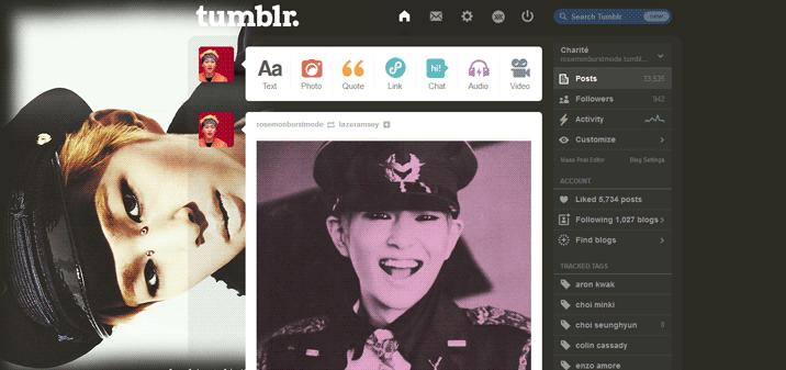 Onew (SHINee) Tumblr Dashboard 2