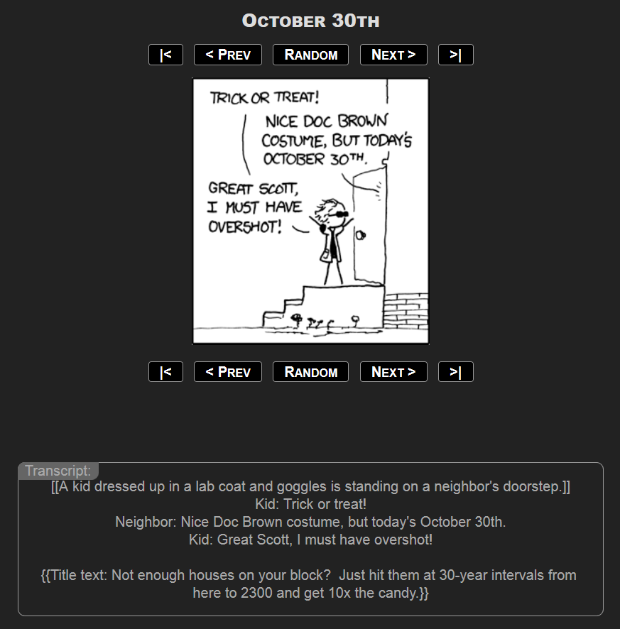 XKCD Transcript For Dark Background