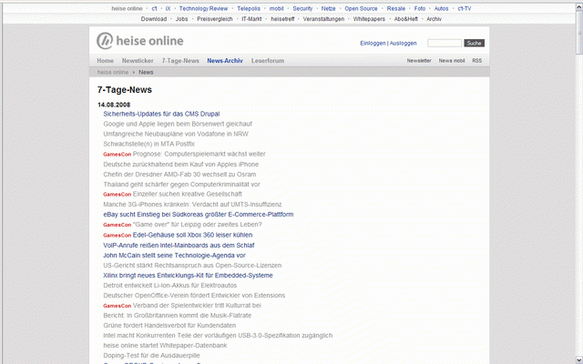 heise - new design fix: 70% width etc //25.08.08