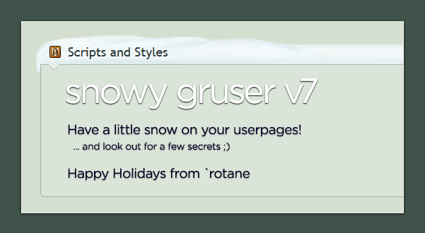deviantART: snowy gruser v7 (rotane)