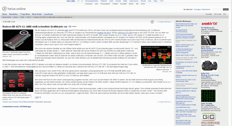 heise reredesign - 100% width (Res>1280 + Adblock)