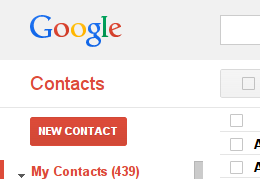 Google Contacts - compact display (outdated!)