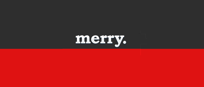 MERRY - (tumblr Christmas logo)