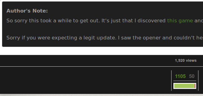 FiMFiction.net - Recolor Chapter Notes & Footer