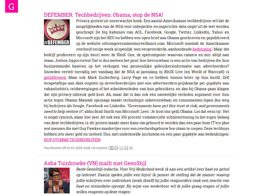 Simple Geenstijl