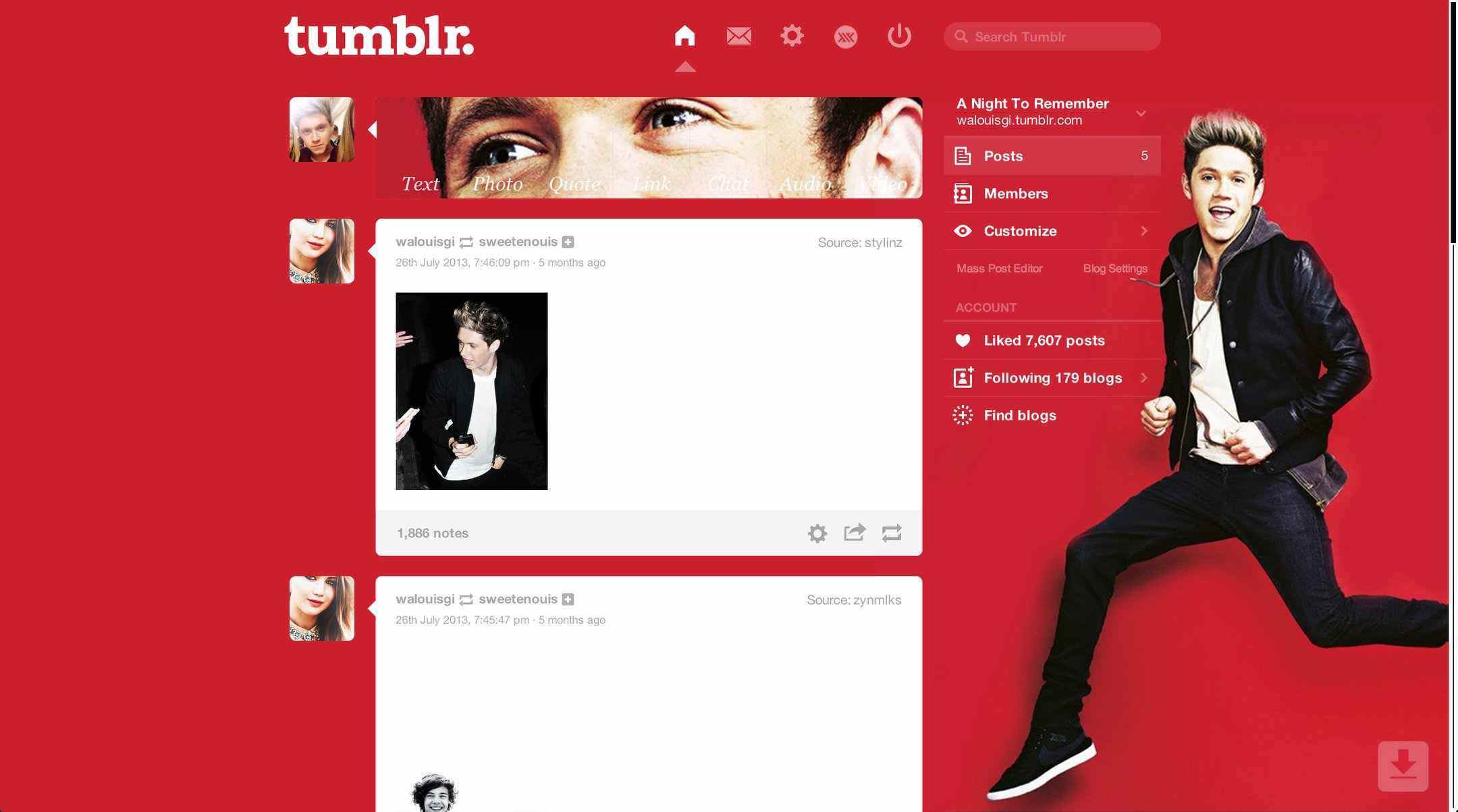 Niall Horan #9 Tumblr Dashboard | sweetenouis