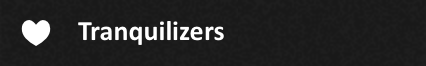 Tranquilizers