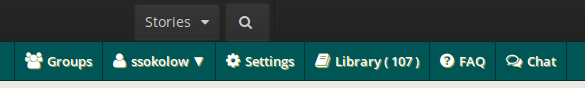 FiMFiction.net - Custom User Toolbar Color