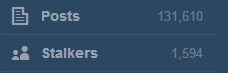 Stalkers - Tumblr Follower Title