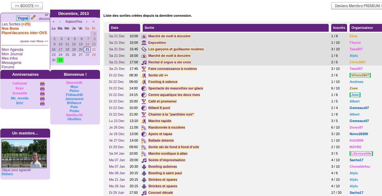 OVS - interface épurée