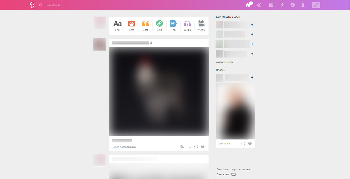 Tumblr - Gradient