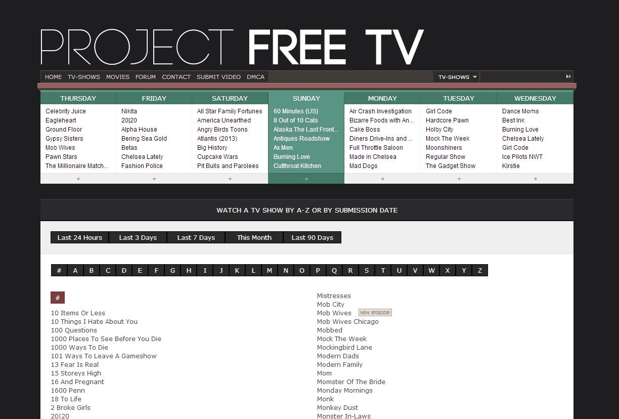 Project Free TV - Modern
