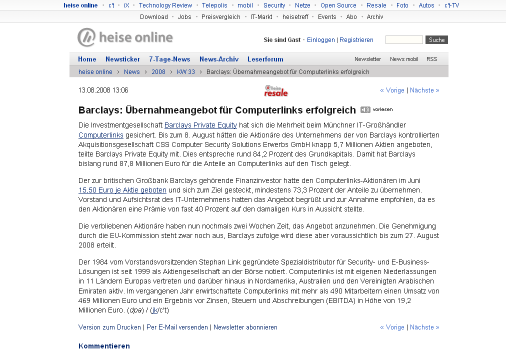 <Heise 2008 zentriert ohne Gimmicks>