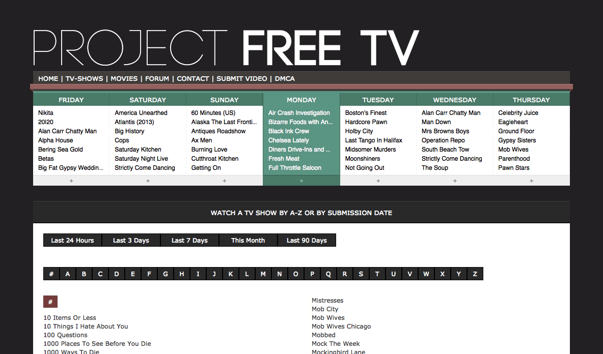 Project Free TV - Modern (Firefox Fix)