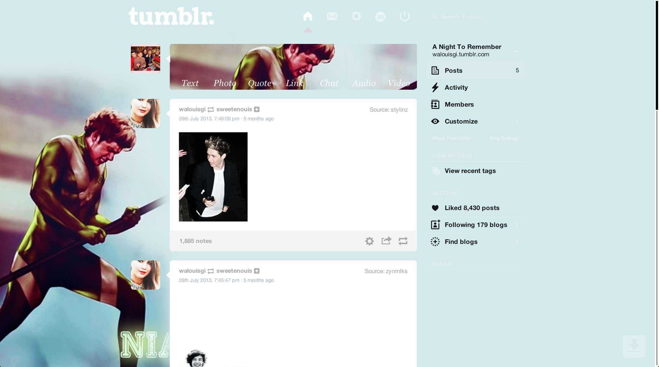 Niall Horan #10 Tumblr Dashboard | sweetenouis