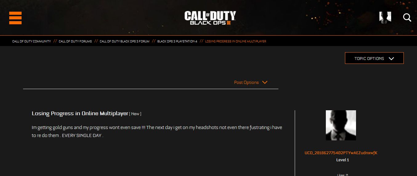 community.callofduty.com - darkpost