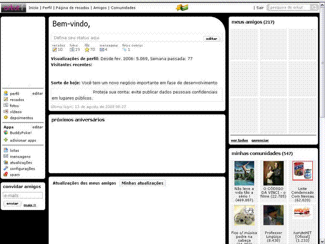 ORkut Dark White.