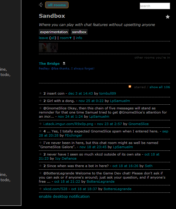 Custom Stack Exchange and Stack Overflow chat