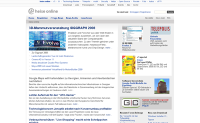heise.de - zentriert - ohne werbung - alle inhalte