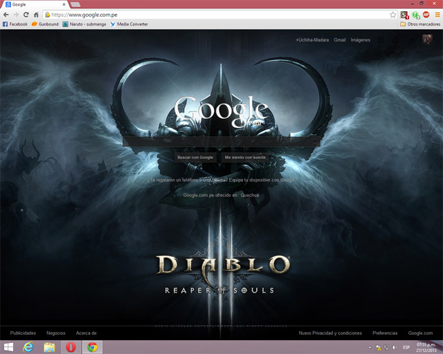 Diablo 3 Reaper of Souls Google by LordSantaZ