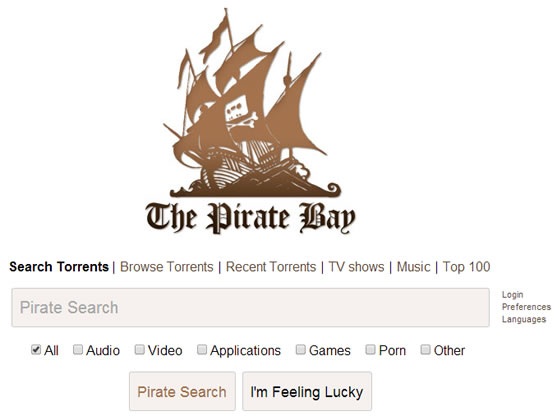 The Clear The Pirate Bay