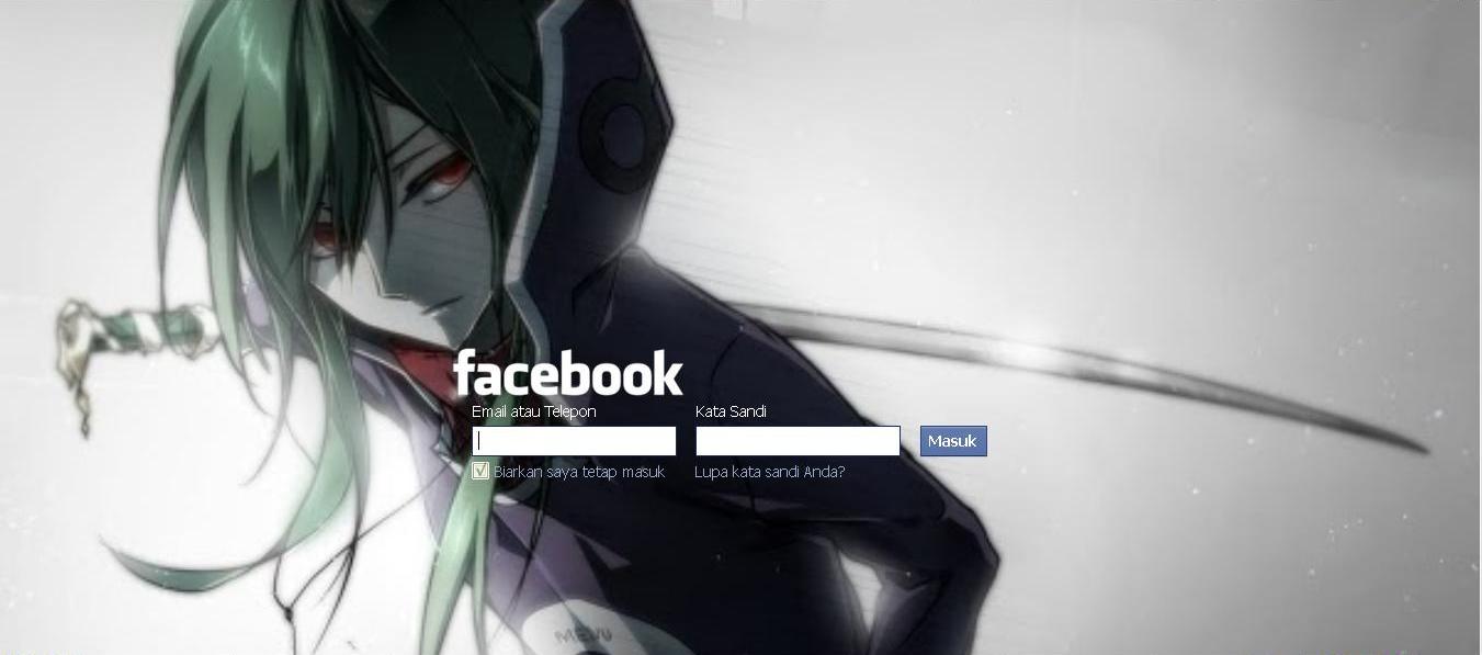 Facebook Login Kagerou project Kido