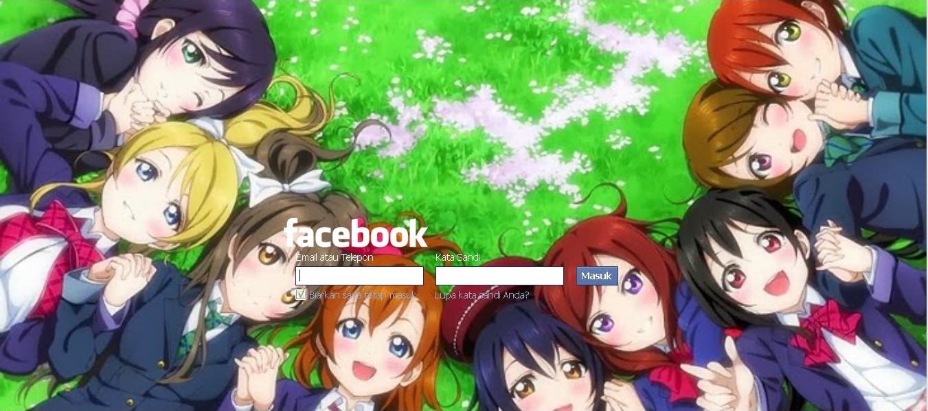 Facebook Login Love Live