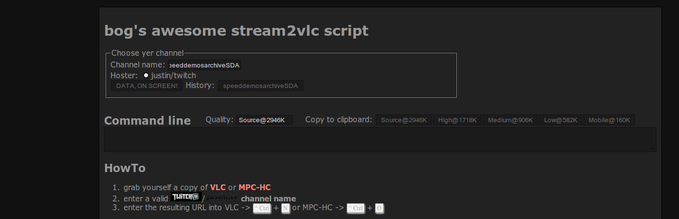 stream2vlc dark