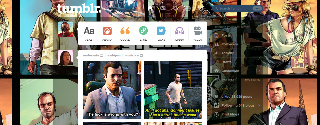 GTA V Tumblr Dash Theme