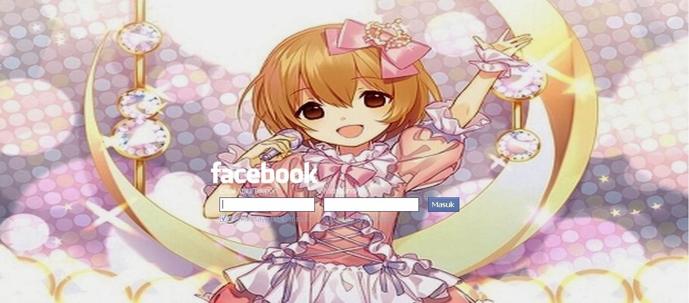 Facebook Login Kawai Girl v.3