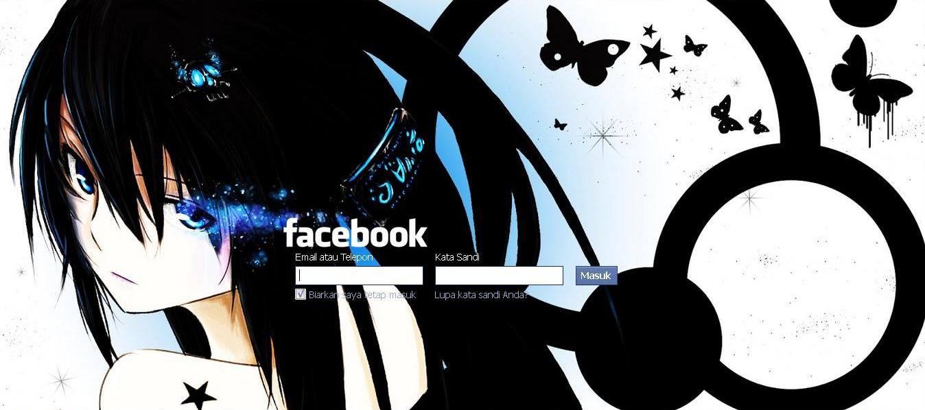 Facebook Login Black Rock Shooter
