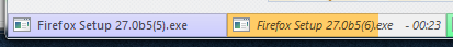 Download Status Bar
