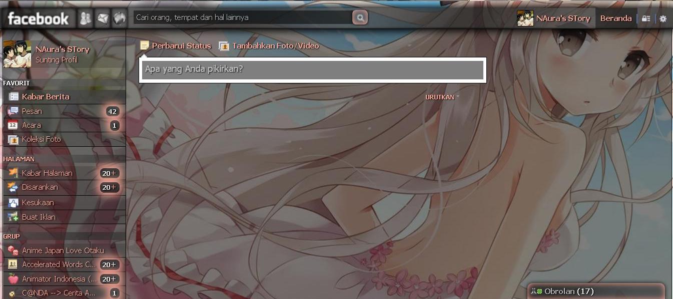 Facebook Theme - Fan ART 2