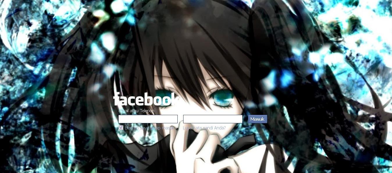Facebook Login Black Rock Shooter v.2